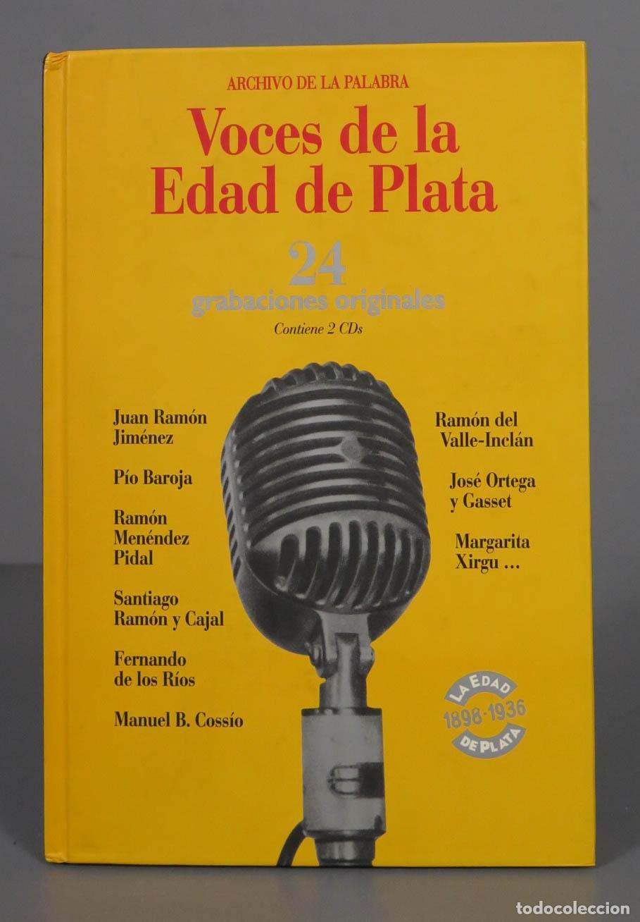 Libros de segunda mano: .VOCES DE LA EDAD PLATA (2CD). ARCHIVO DE LA PALABRA