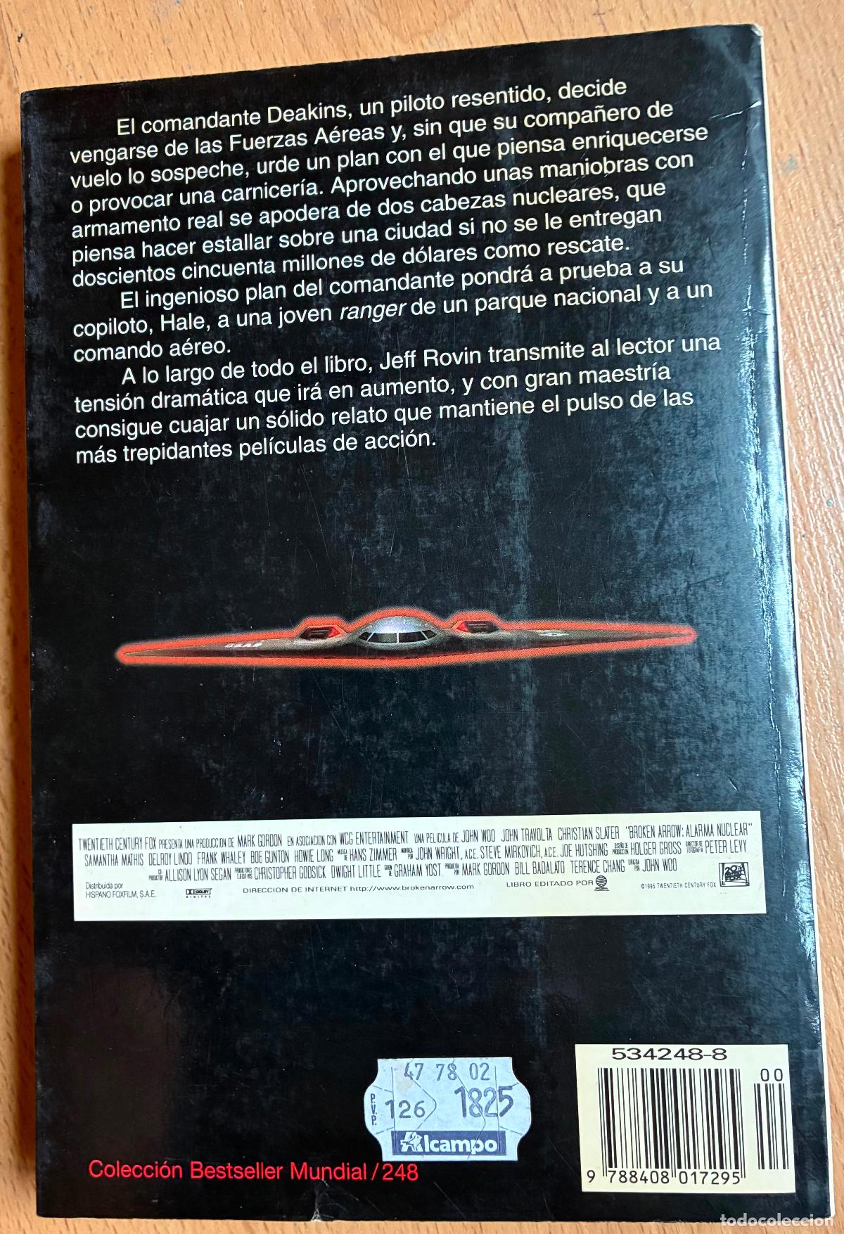 Libros de segunda mano: BROKEN ARROW, Alarma Nuclear, Jeff Rovin - Foto 2