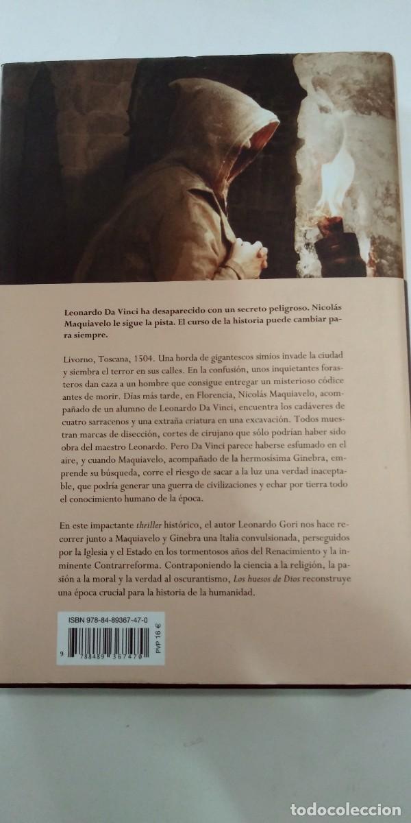 Libros de segunda mano: Los huesos de Dios Leonardo Gori - Foto 2