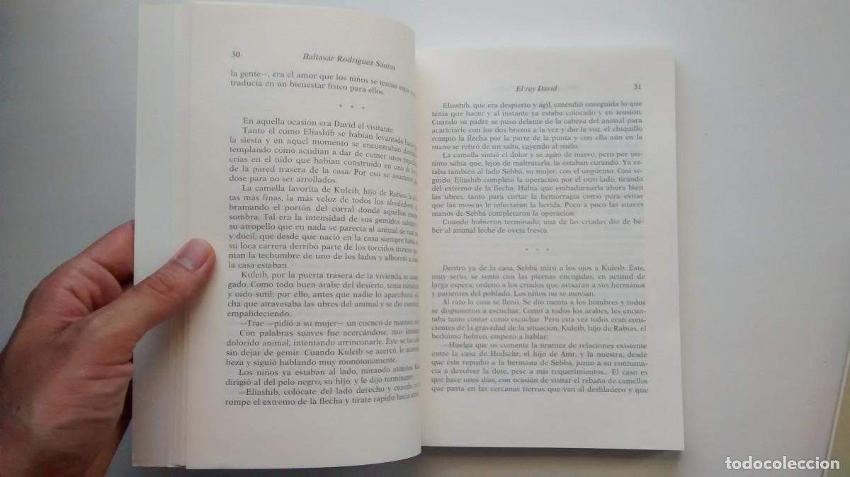 Libros de segunda mano: El rey David - Baltasar Rodr&iacute;guez Santos - Foto 2