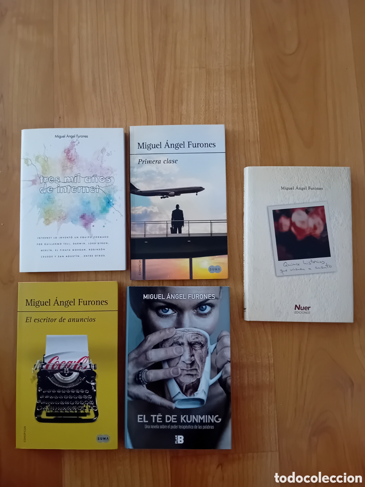 Libros de segunda mano: LOTE CINCO LIBROS MIGUEL ANGEL FURONES