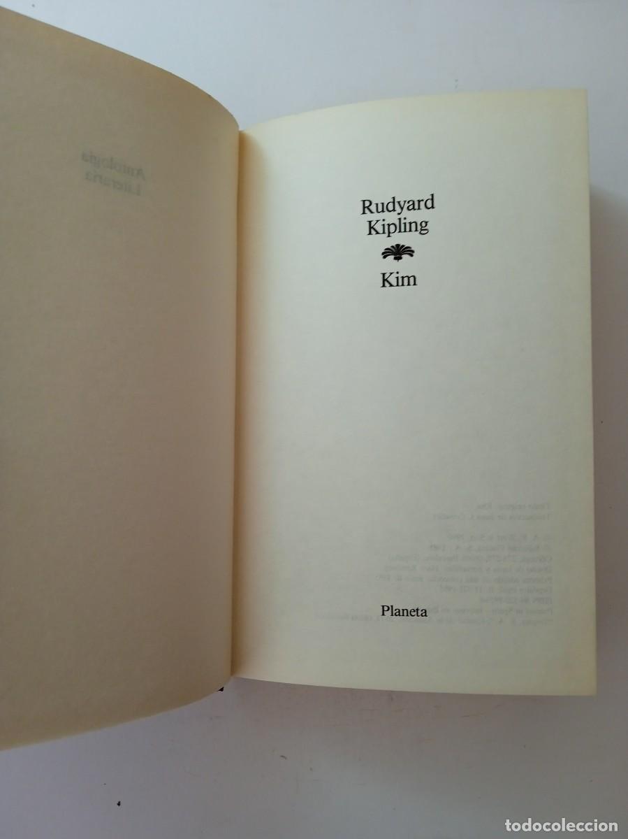Libros de segunda mano: KIM - RUDYARD KIPLING - PLANETA - Foto 3