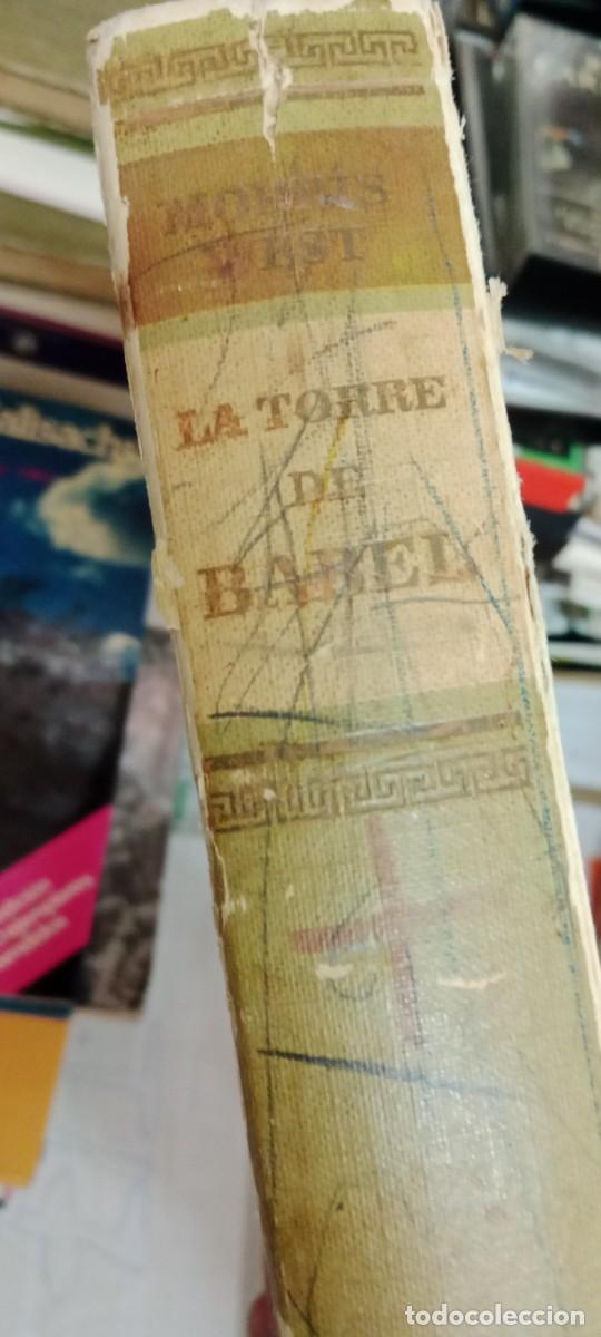 Libros de segunda mano: TOP-08 LIBRO LA TORRE DE BABEL MORRIS WEST - Foto 2