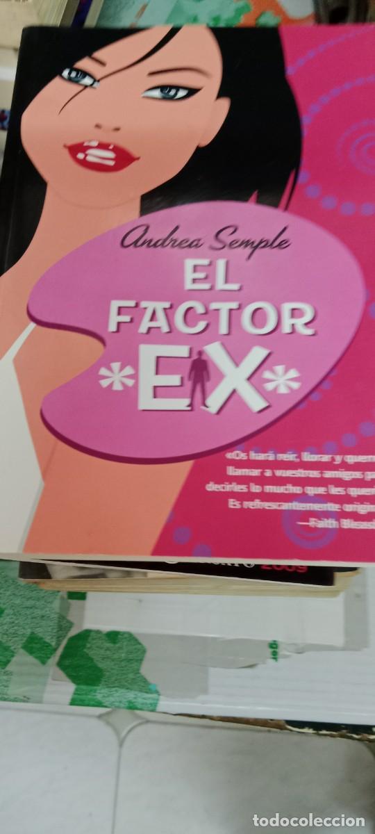 Libros de segunda mano: CU-03 LIBRO EL FACTOR EX ANDREA SEMPLE - Foto 1