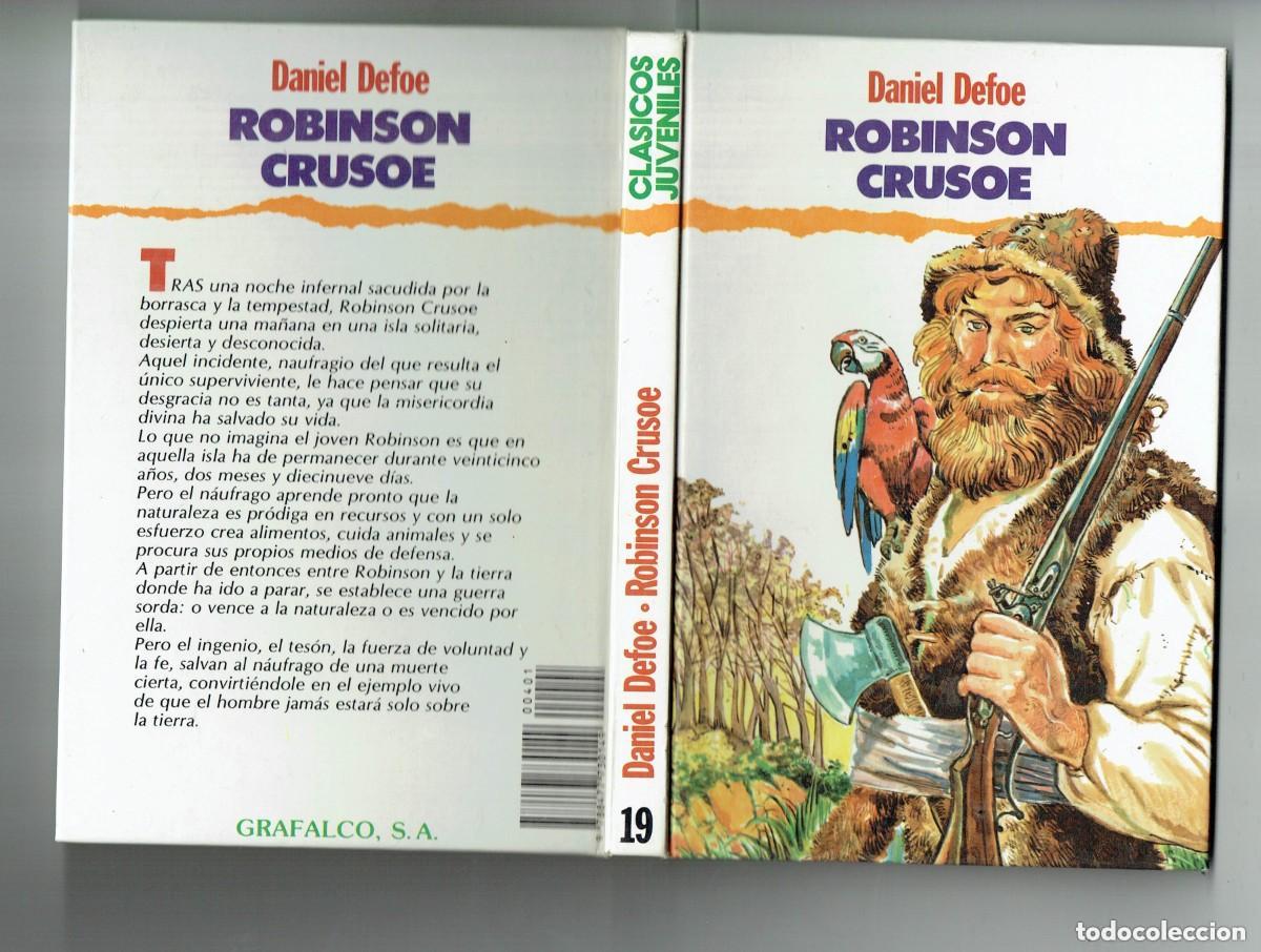 Libros de segunda mano: Robinson Crusoe Daniel Defoe. Grafalco - Foto 1