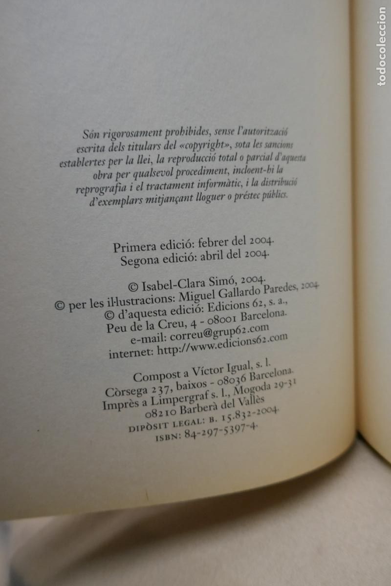 Libros de segunda mano: Angelets - Isabel-Clara Sim&oacute; - (en Catal&agrave;) - Foto 7