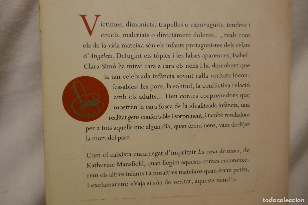 Libros de segunda mano: Angelets - Isabel-Clara Sim&oacute; - (en Catal&agrave;) - Foto 14