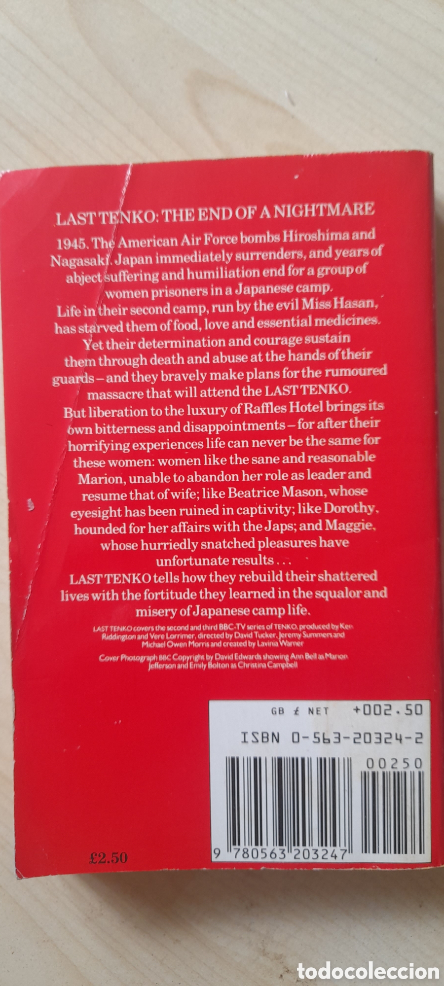 Libros de segunda mano: Last tenko. Michael Hardwick - Foto 2