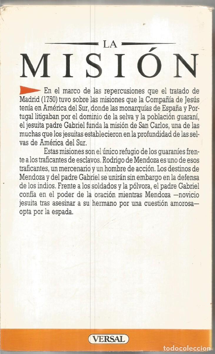 Libros de segunda mano: ROBERT BOLT. LA MISION. VERSAL - Foto 2