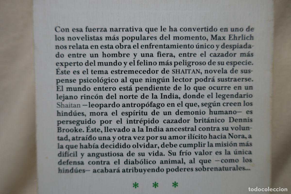 Libros de segunda mano: SHAITAN - MAX EHRLICH - GRIJALBO - Foto 13
