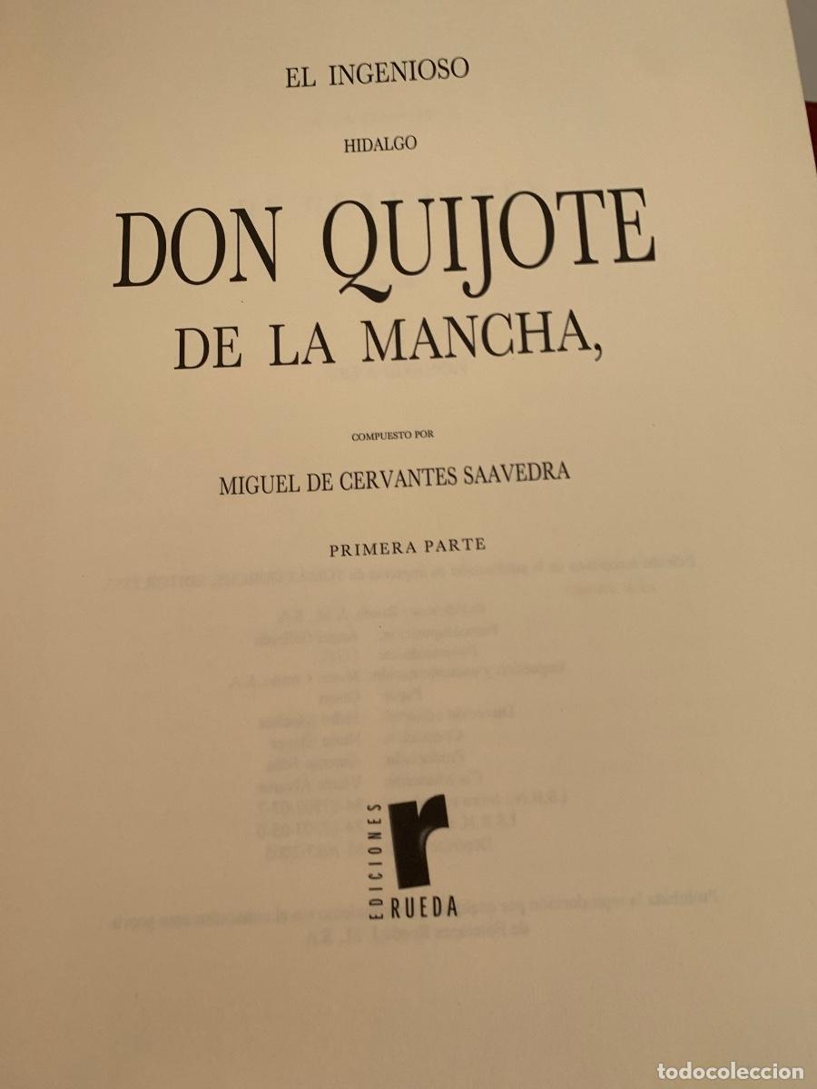Libros de segunda mano: Don Quijote de la Mancha 2 tomos - Foto 2