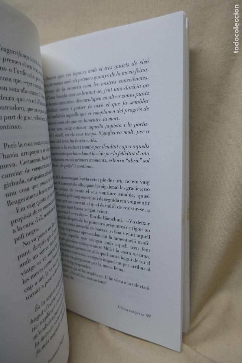 Libros de segunda mano: &Uacute;ltima escriptura - Duranti, Francesca - Foto 6