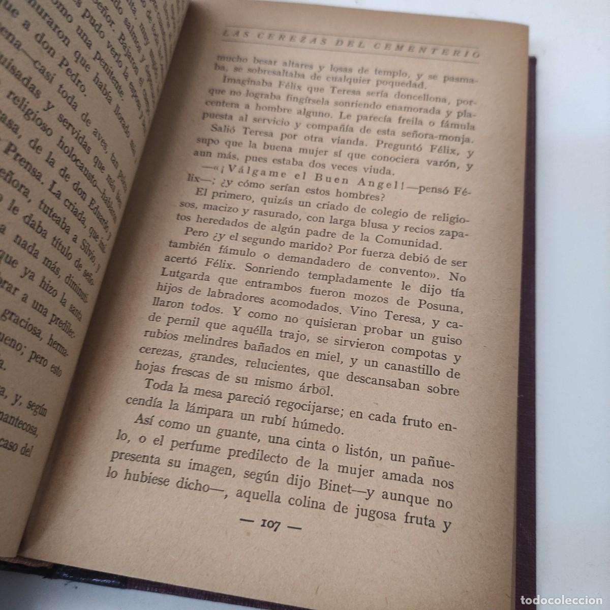 Libros de segunda mano: LAS CEREZAS DEL CEMENTERIO. G. MIRO - Foto 6