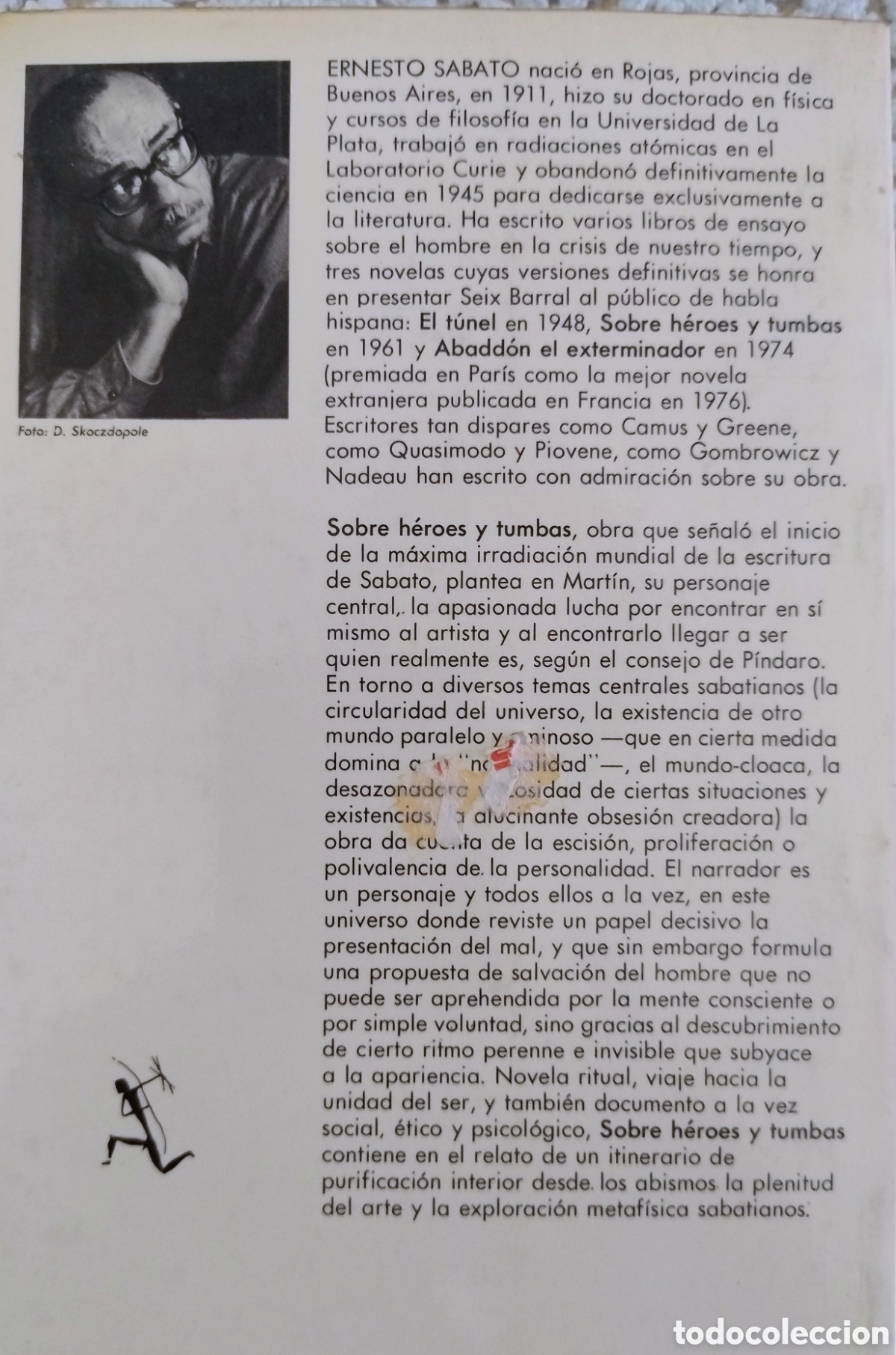 Libros de segunda mano: SOBRE H&Eacute;ROES Y TUMBAS - Foto 2