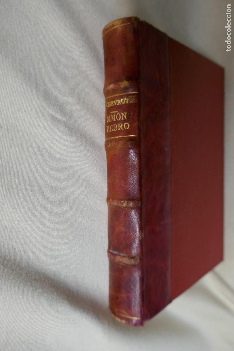 Libros de segunda mano: SIMON PEDRO - GEORGES CHEVROT ED. RIALP - Foto 2