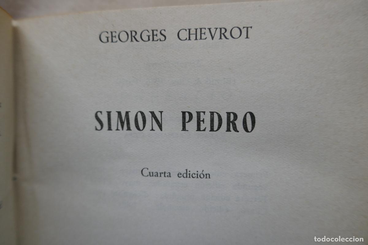 Libros de segunda mano: SIMON PEDRO - GEORGES CHEVROT ED. RIALP - Foto 6