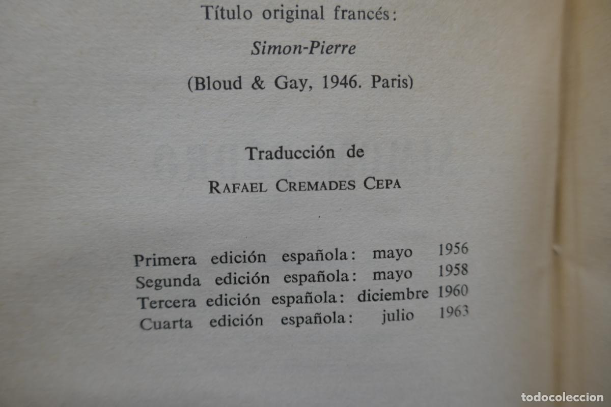 Libros de segunda mano: SIMON PEDRO - GEORGES CHEVROT ED. RIALP - Foto 8