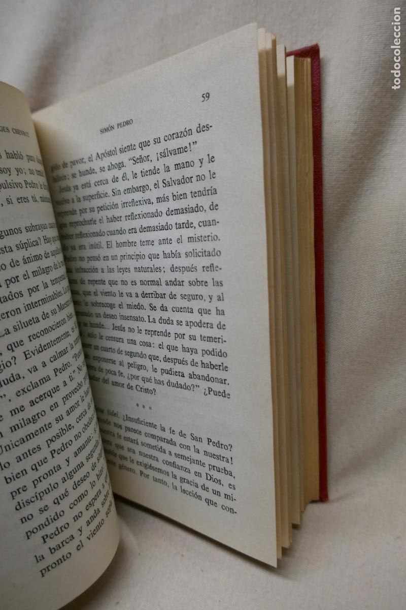 Libros de segunda mano: SIMON PEDRO - GEORGES CHEVROT ED. RIALP - Foto 11