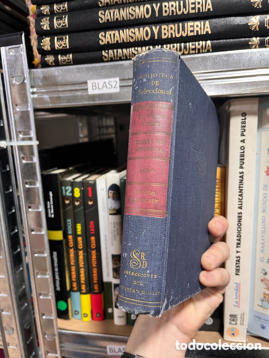 Libros de segunda mano: Blas2 antiguo libro de selecciones del reader&rsquo;s digest, el casco verde, horas de angustia, lobo