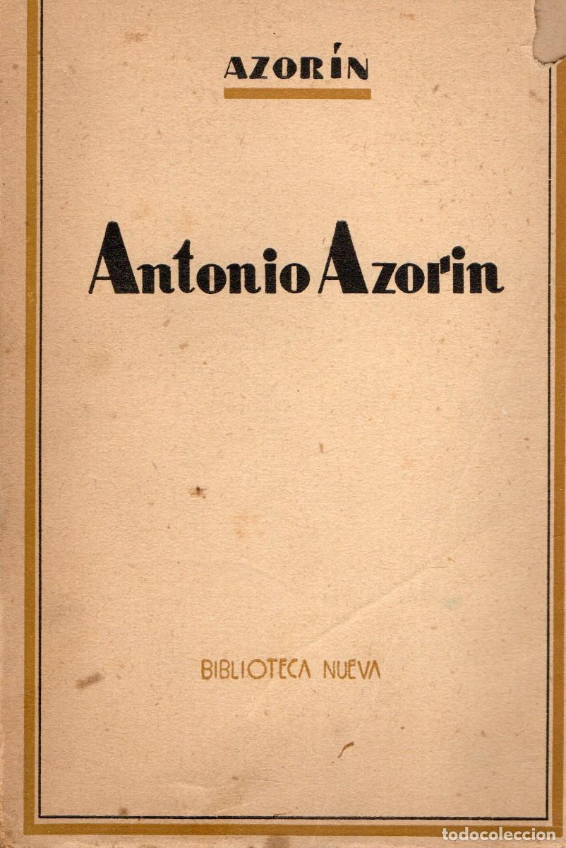 Libros de segunda mano: ANTONIO AZORIN. EN-239 - Foto 1