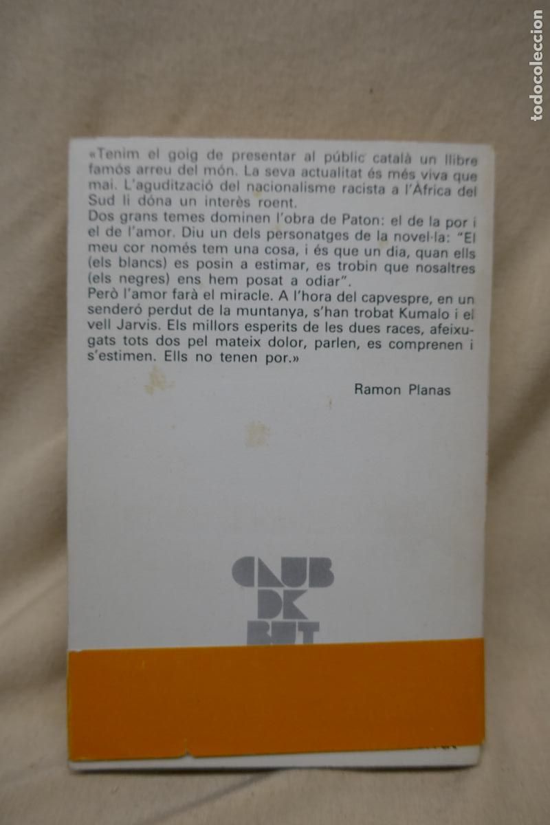 Libros de segunda mano: Plora, p&agrave;tria estimada - Alan Paton - Foto 11