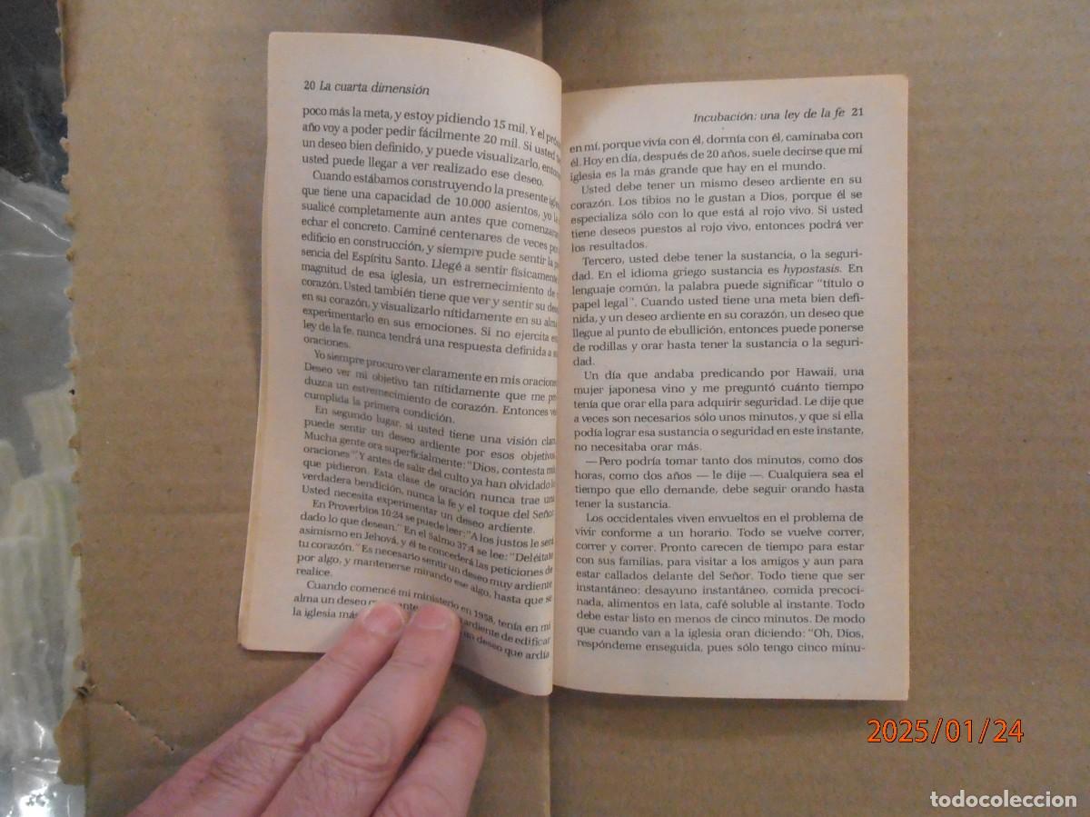 Libros de segunda mano: La cuarta dimensi&oacute;n - David Yonggi Cho - Foto 2