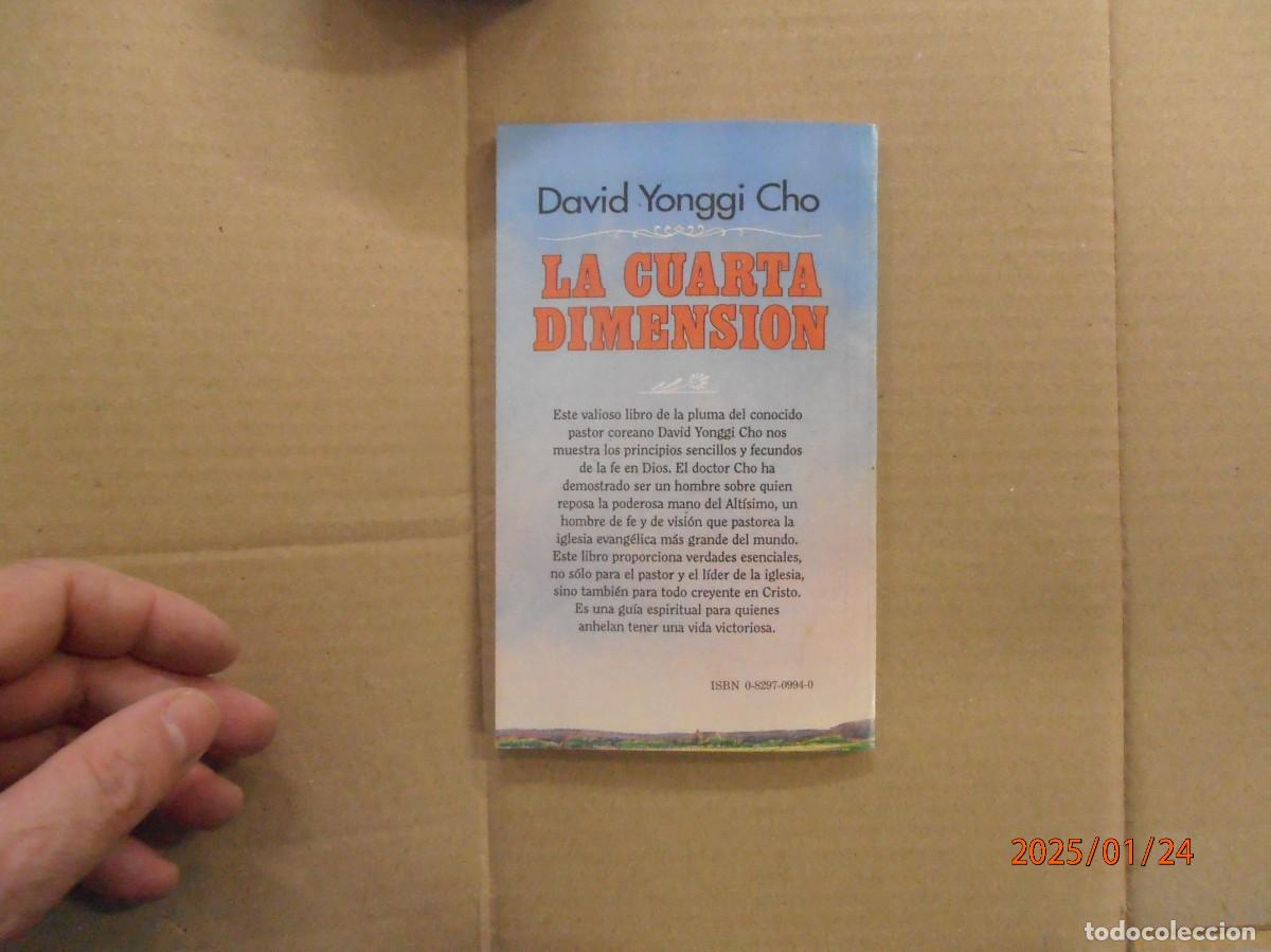 Libros de segunda mano: La cuarta dimensi&oacute;n - David Yonggi Cho - Foto 3