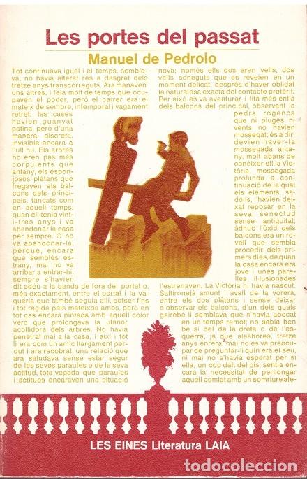 Libri di seconda mano: LES PORTES del PASSAT - Pedrolo, Manuel de - Laia - 1977, 1&ordf; Ed.