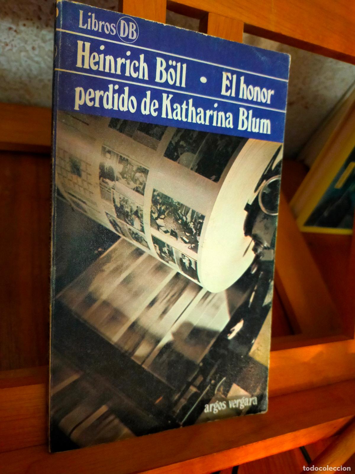 Libros de segunda mano: EL HONOR PERDIDO DE KATHARINA BLUM. - Foto 1