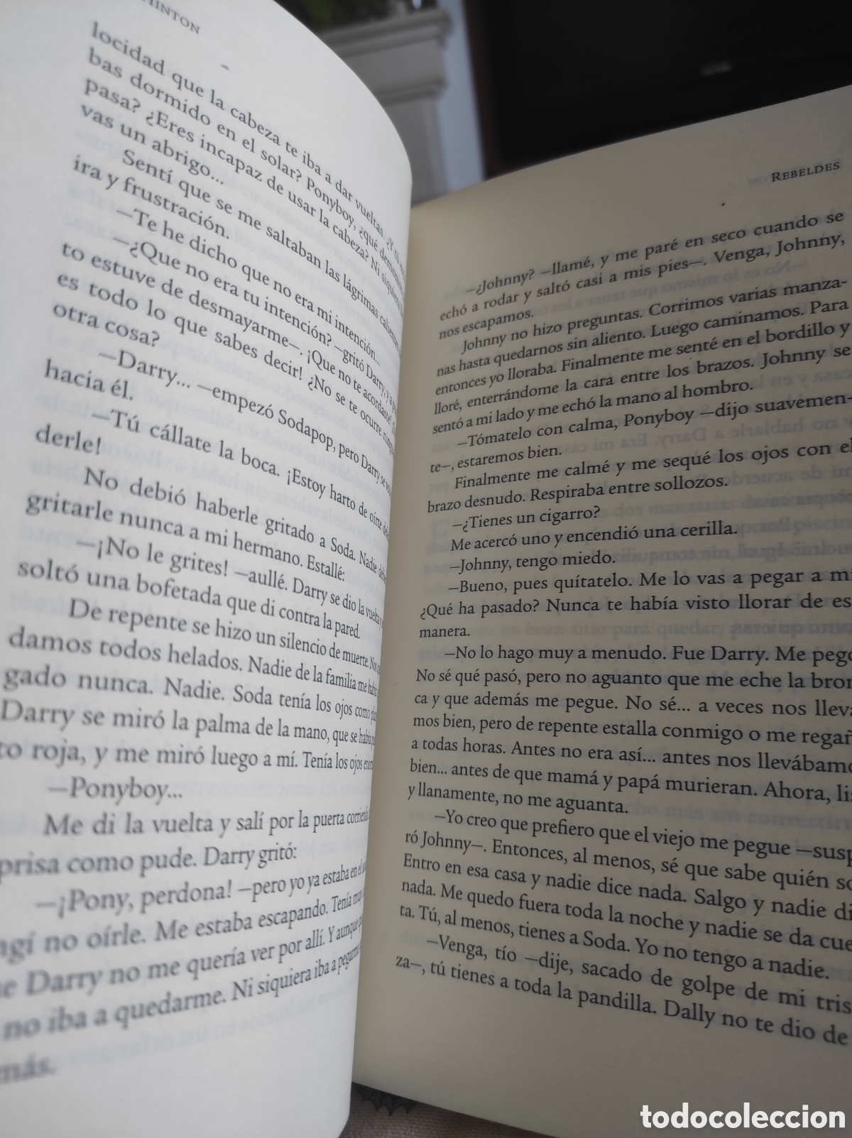 Libros de segunda mano: Susan E. Hinton, Rebeldes - Foto 3