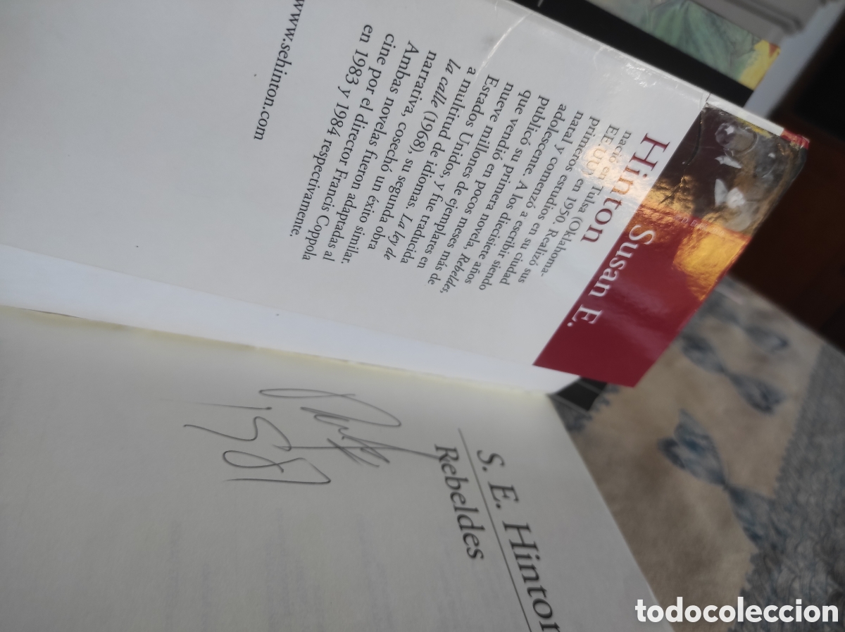 Libros de segunda mano: Susan E. Hinton, Rebeldes - Foto 4