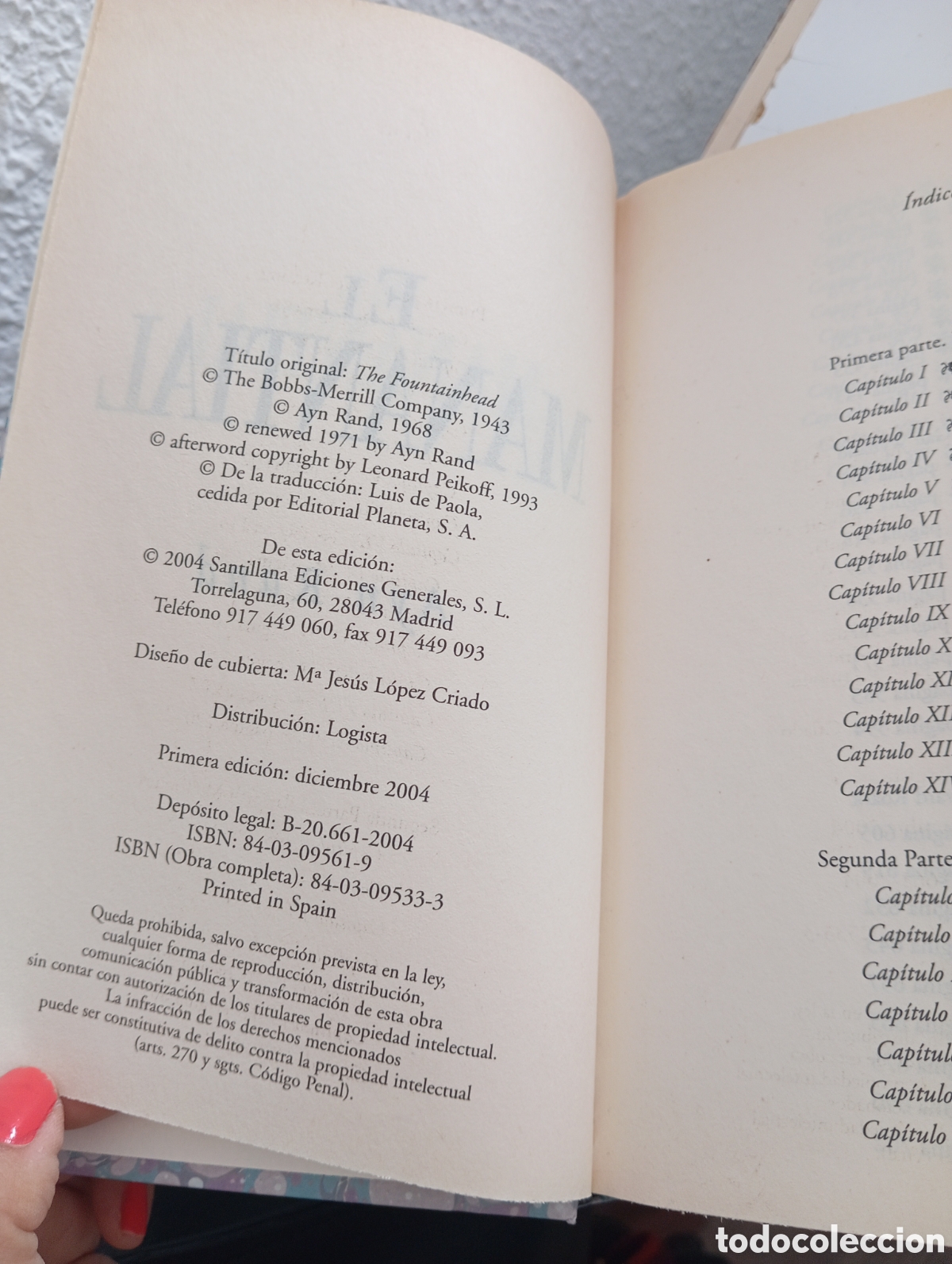 Libros de segunda mano: El manantial. Ayn Rand - Foto 4