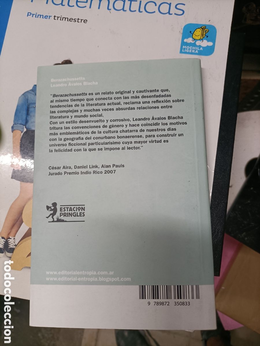 Libros de segunda mano: Berazachussetts - Avalos Blacha, Leandro - Foto 3