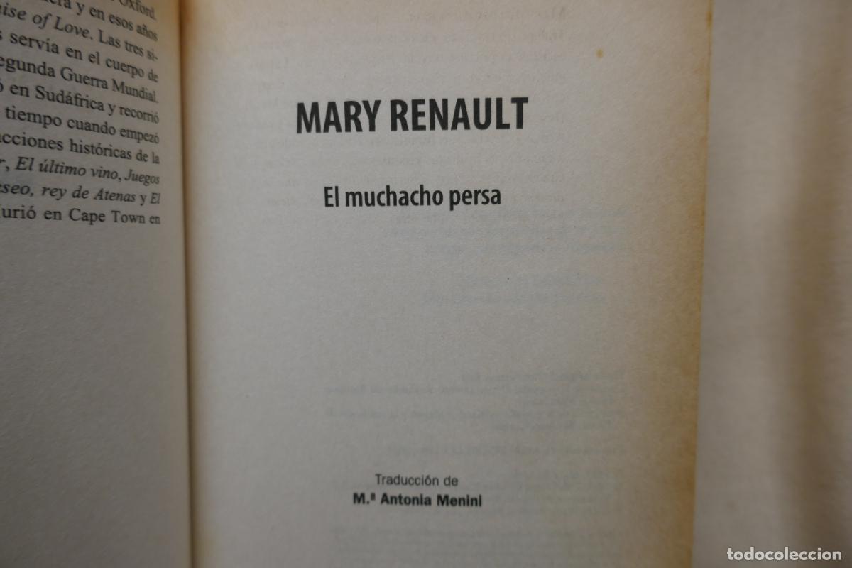Libros de segunda mano: El Muchacho Persa / Mary Renault - Foto 5