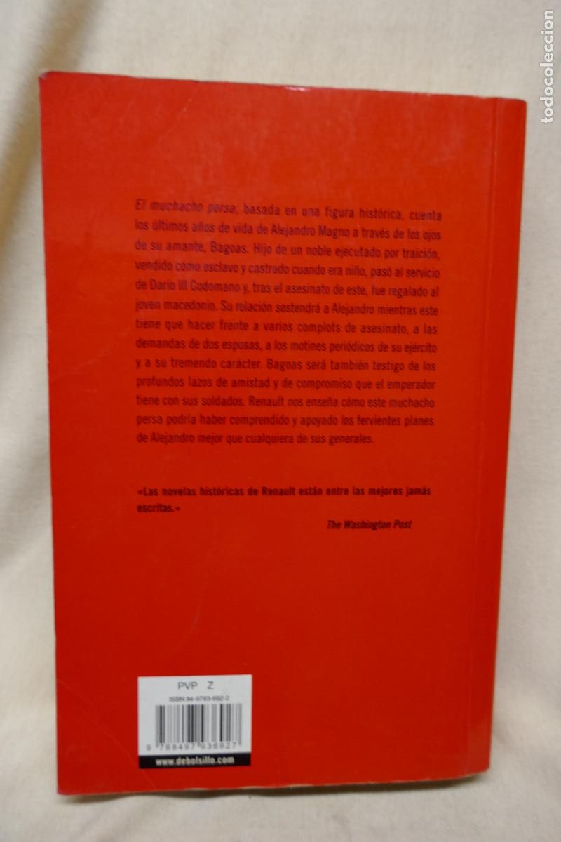 Libros de segunda mano: El Muchacho Persa / Mary Renault - Foto 10