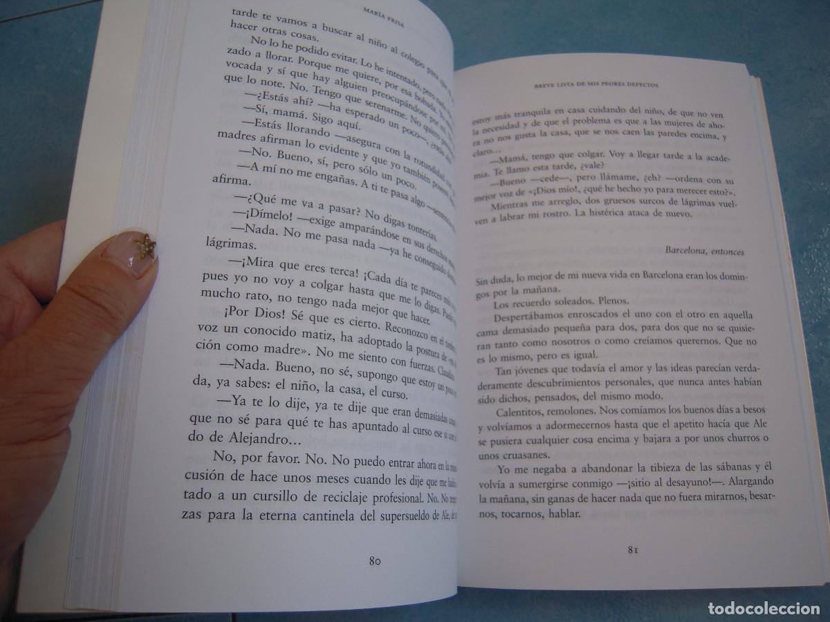 Libros de segunda mano: Breve lista de mis peores defectos - Foto 5
