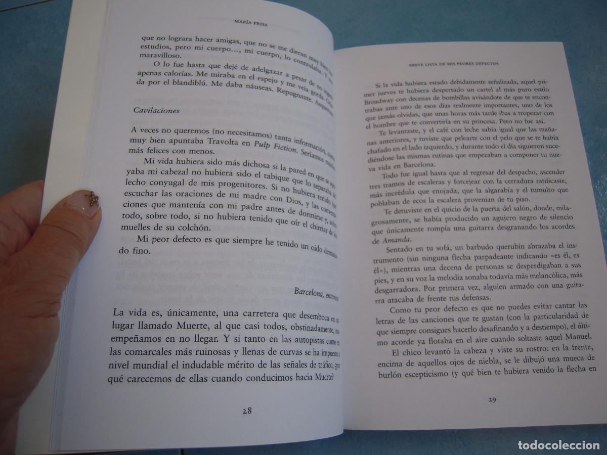 Libros de segunda mano: Breve lista de mis peores defectos - Foto 6