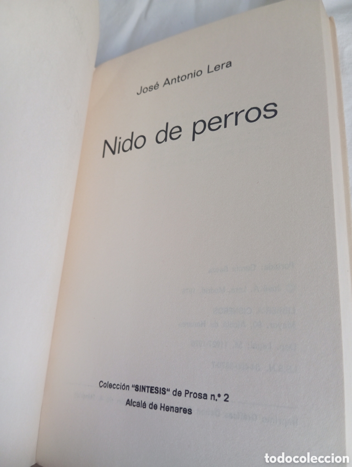 Libros de segunda mano: Nido de perros. J. A . Lera - Foto 4
