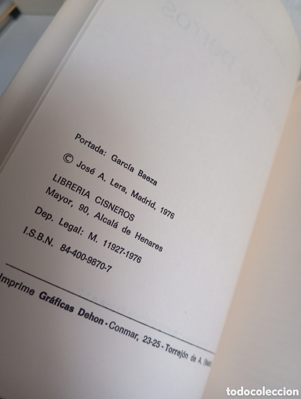 Libros de segunda mano: Nido de perros. J. A . Lera - Foto 5