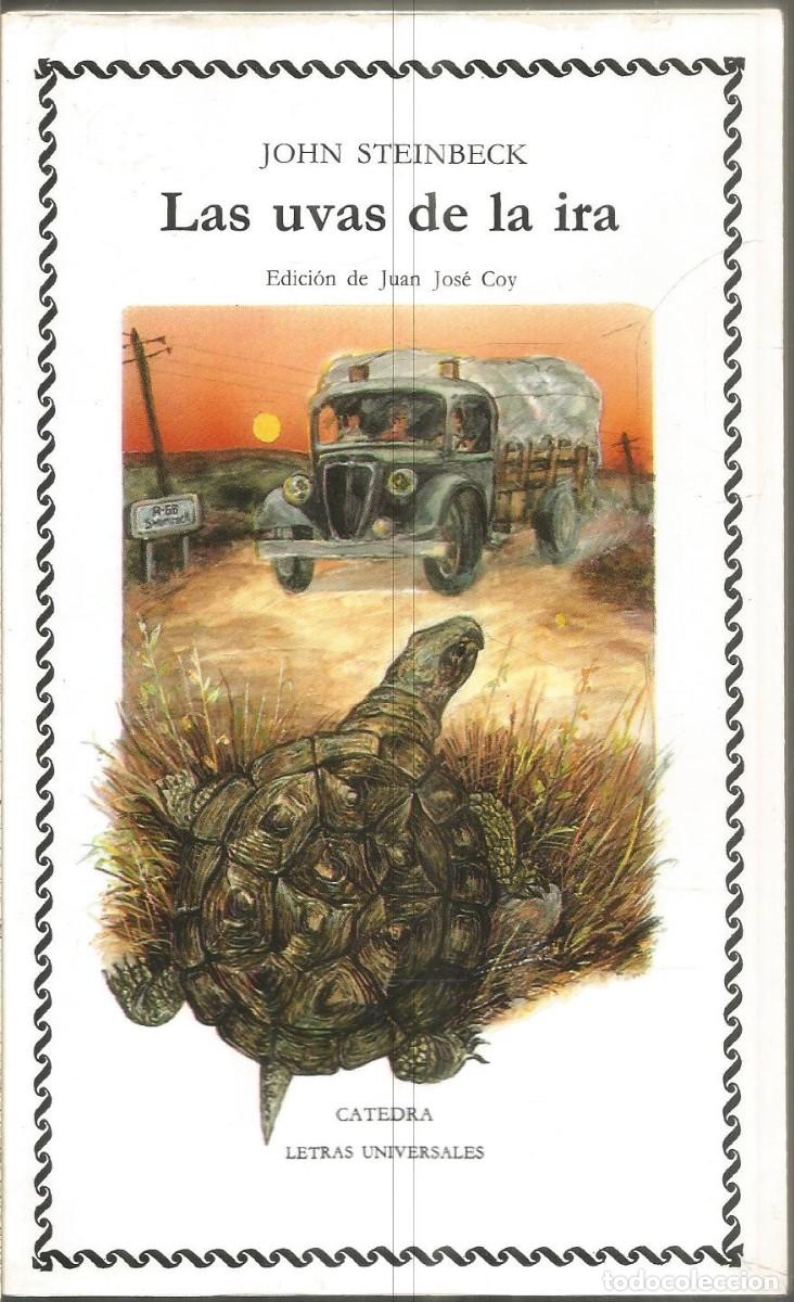 Libros de segunda mano: JOHN STEINBECK. LAS UVAS DE LA IRA. CATEDRA. - Foto 1