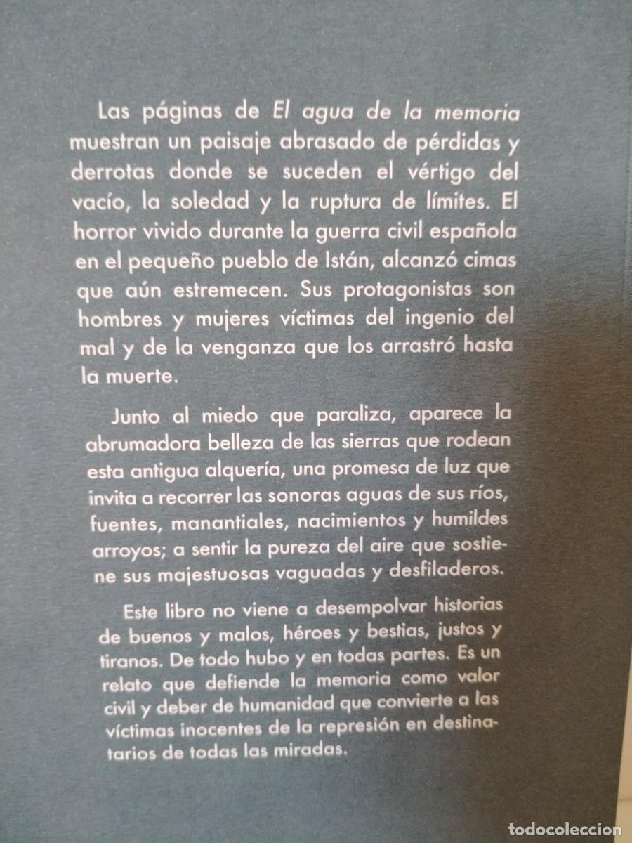 Libros de segunda mano: El agua de la memoria - Foto 4