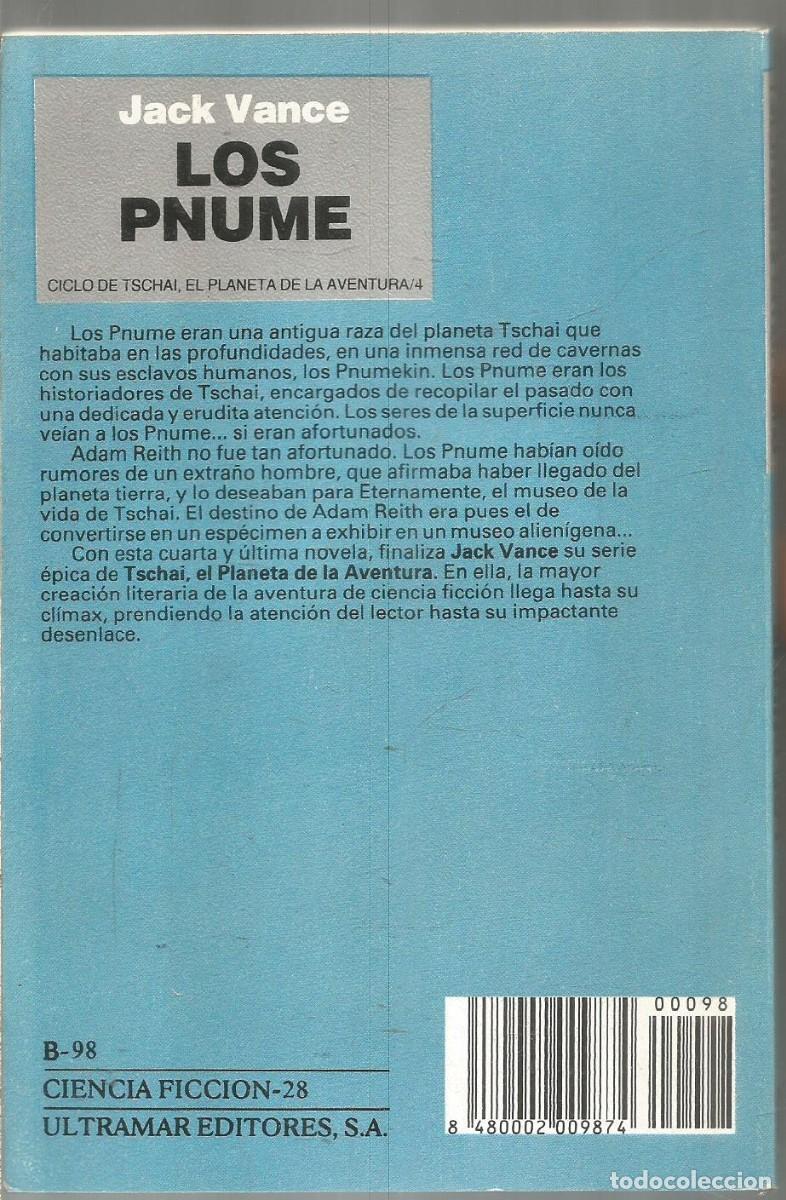Libros de segunda mano: JACK VANCE. LOS PNUME. ULTRAMAR - Foto 2