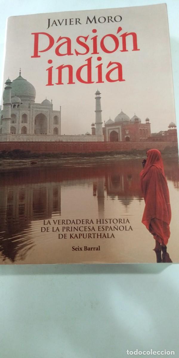 Libros de segunda mano: Pasi&oacute;n india Javier Moro - Foto 1