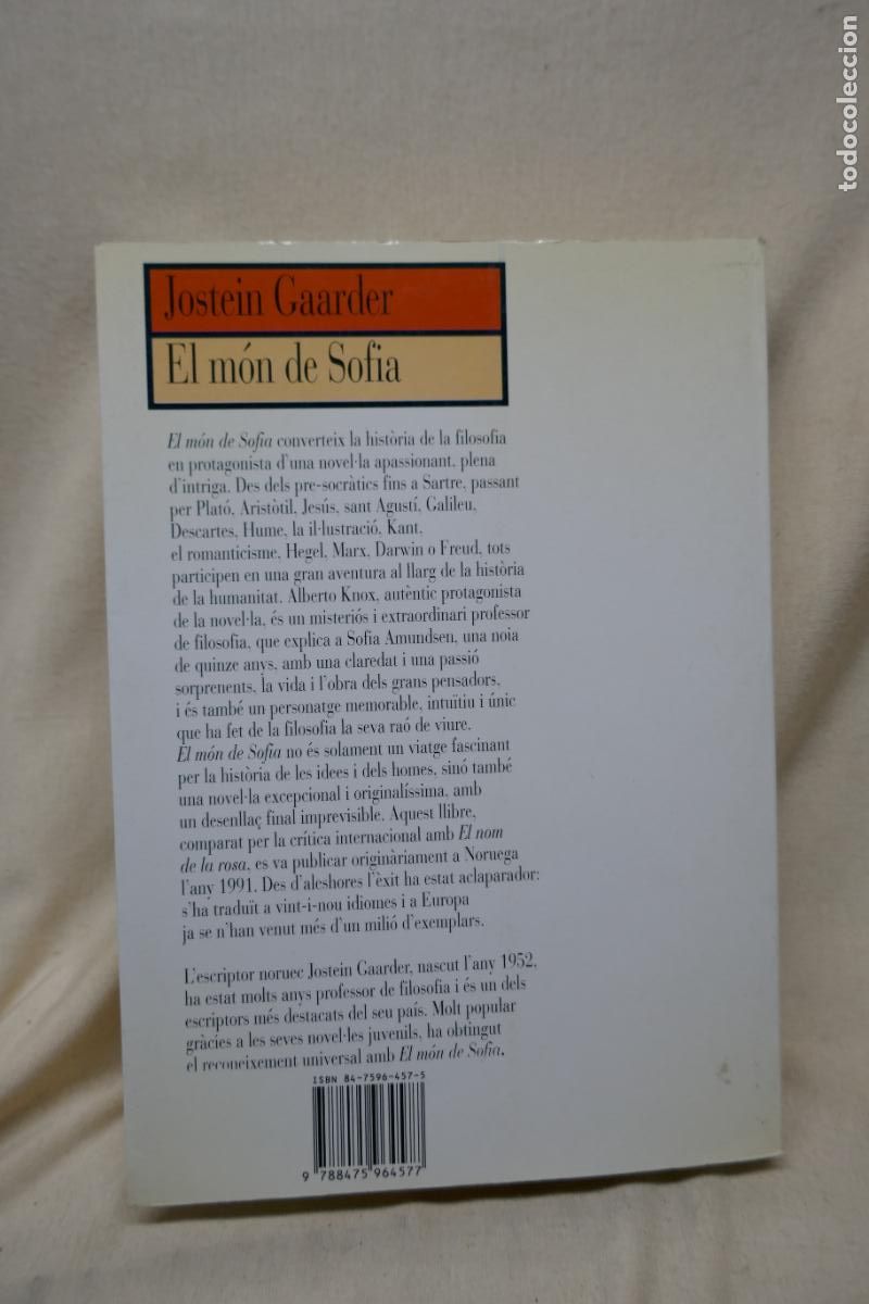 Libros de segunda mano: EL MON DE SOFIA - JOSTEIN GAARDER - EDITORIAL EMPURIES - Foto 12