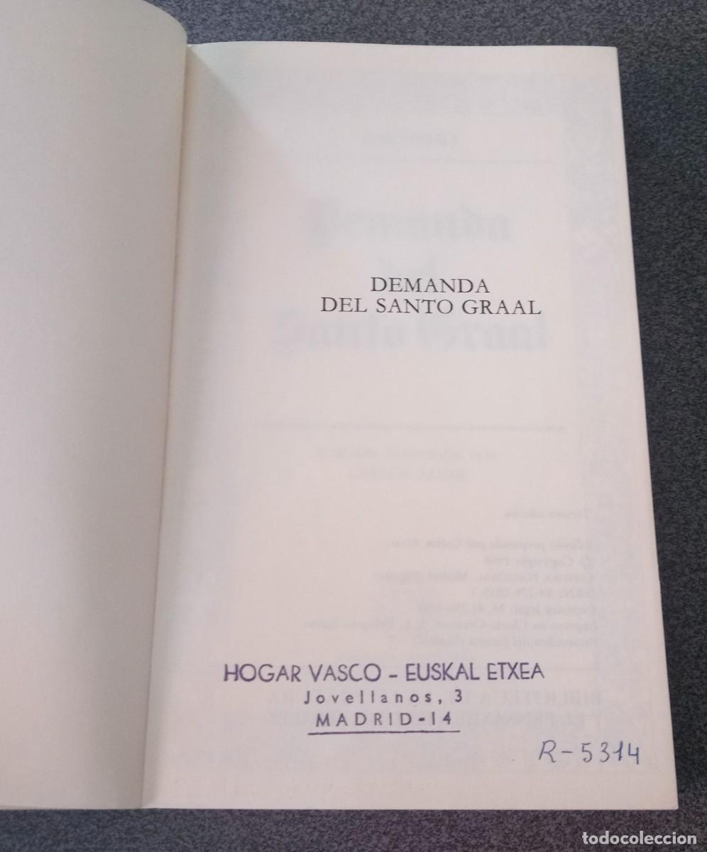 Libros de segunda mano: Demanda Del Santo Graal - Foto 3