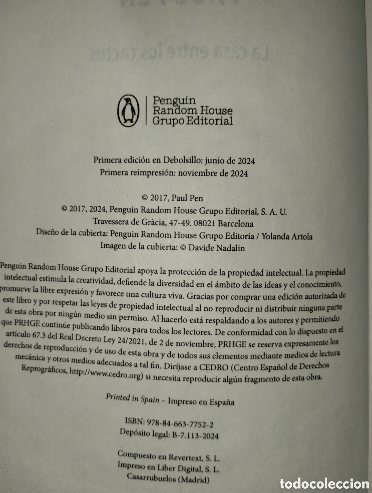 Libros de segunda mano: LA CASA ENTRE LOS CACTUS - Foto 5