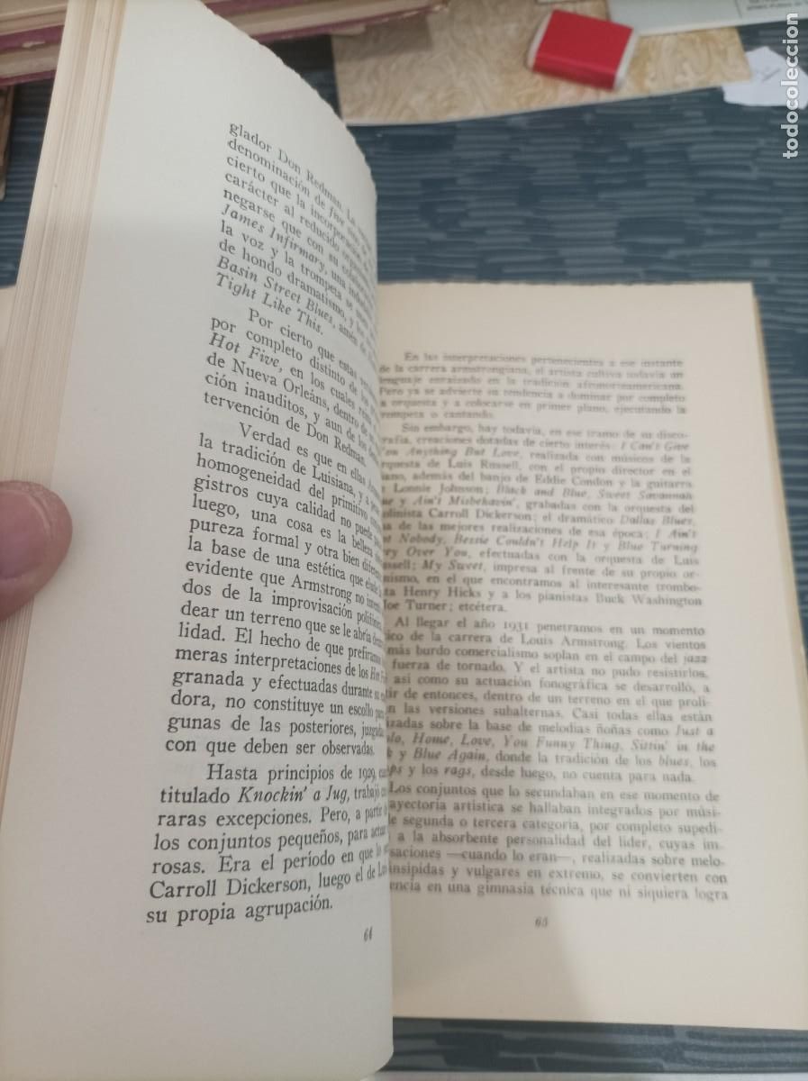 Libros de segunda mano: PERFILES DEL JAZZ, N&Eacute;STOR R.ORTIZ ODERIGO,1955, INTONSO. - Foto 4