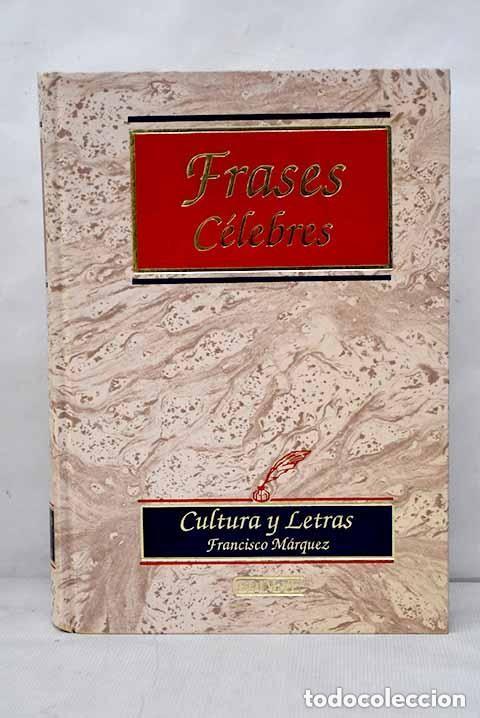 Libros de segunda mano: Frases c&eacute;lebres . Edimat - Foto 2