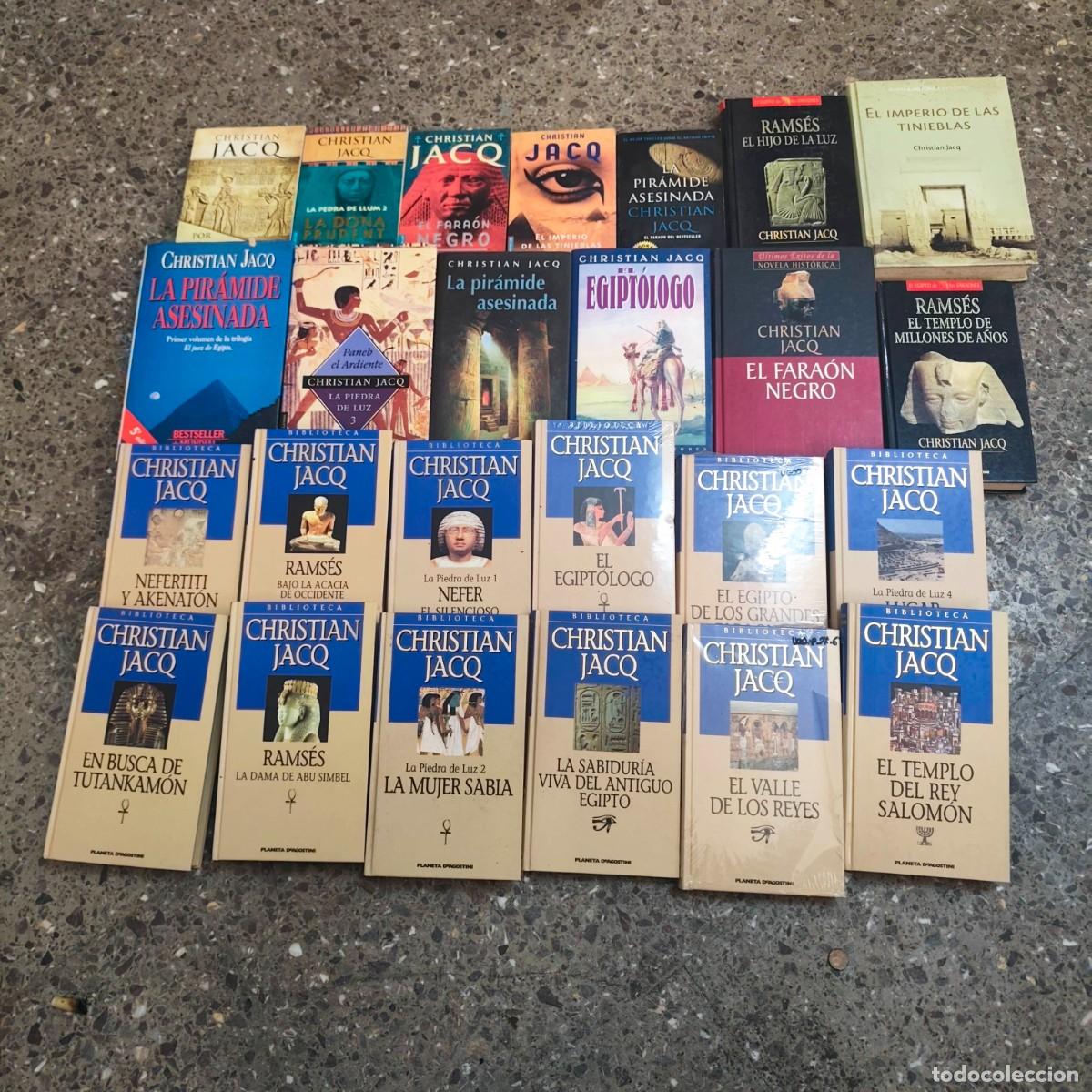 Libros de segunda mano: MEGA LOTE 28 LIBROS, CHRISTIAN JACQ - Foto 1