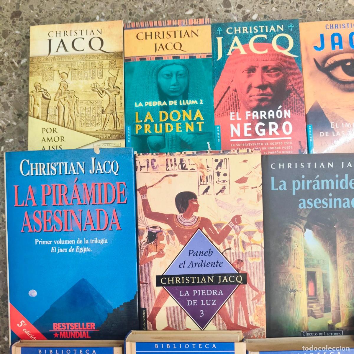 Libros de segunda mano: MEGA LOTE 28 LIBROS, CHRISTIAN JACQ - Foto 2